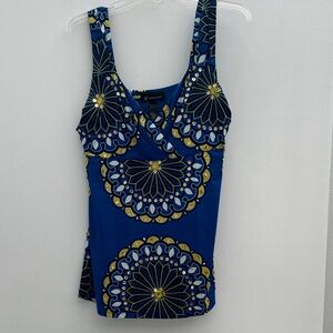 INC Blue and Gold Women's Top